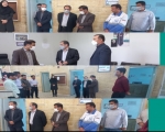 بازدید فرماندار از  شرکت آب و فاضلاب شهرستان پلدختر 