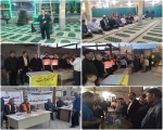 برپایی میز خدمت درآخرین  روز از هفته دولت در محل مسجد امام علی (ع) در شهرستان پلدختر